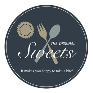ヘイコー ギフトシール Sweets サークルネイビー 78片