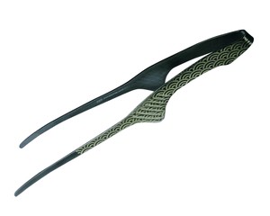 EBM Stainless Steel Chopstick Tongs Wave