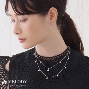 施华洛世奇项链 项链 巴洛克碎石 宝石 珍珠 正装 日本制造