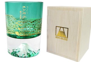 玻璃杯/杯子/保温杯 绿色 Tajima Glass田岛硝子 日本制造