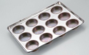 シリコン加工 アンパン型天板 12面【オーブン天板】