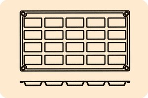 FOR MA FLEX FR014 スモールフィナンシェ 20ヶ取