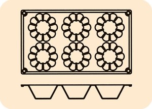 FOR MA FLEX FR012 ブリオッシュ 6ヶ取