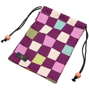 Pouch/Case Checkered Pattern