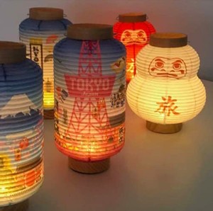 Japanese Craft Souvenir Interior Light Daruma