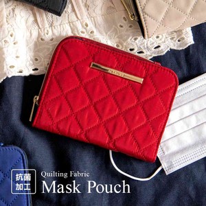 Tissue Attached Case Antibacterial Mask Pouch Quilt Ladies Pouch
