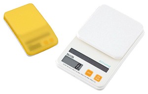 タニタ デジタルクッキングスケール SD-004 0R【最大計量2kg・カバートレイ付き】