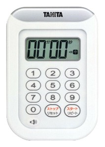 タニタ 丸洗いタイマー100分計 TD-378