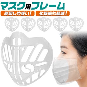 口元に空間を作り呼吸しやすい！ マスク用インナーフレーム