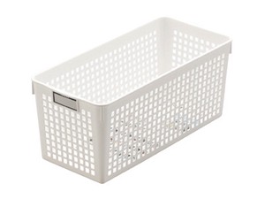 Organization Item White Basket Slim