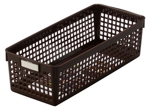 Organization Item Brown Long Basket
