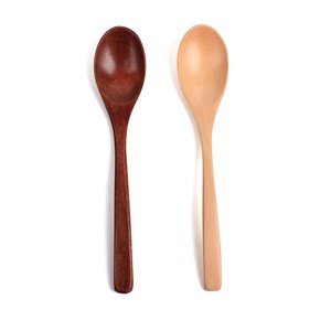 汤匙/汤勺 木制 勺子/汤匙 自然 2颜色