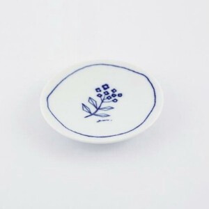 【日本製】豆皿 ワスレナグサ