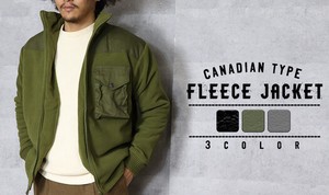 Canada Type Fleece Jacket 3 Colors SALE