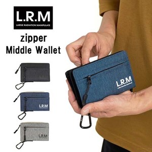 Bifold Wallet Presents L.R.M Unisex Men's