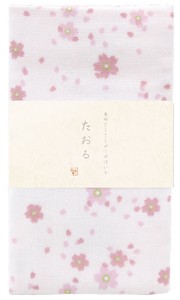 Towel Cherry Blossom Face Made in Japan