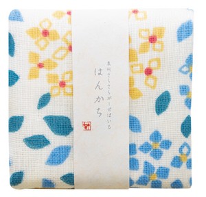 日本製 がーぜはんかち 『紫陽花』 ハンカチ プチギフト