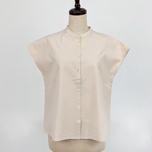 Button Shirt/Blouse Slit Back Spring/Summer