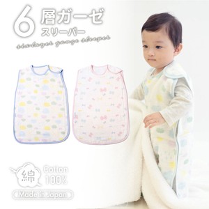 婴儿服装/配饰 纱布 6层 日本制造