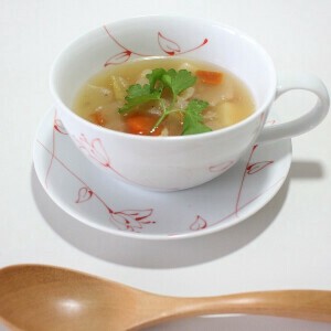 Hasami ware Cup Red Flower Made in Japan