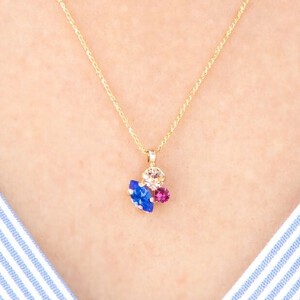 Swarovski Necklace/Pendant Necklace Bijoux Jewelry Made in Japan