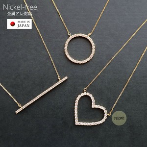 Rhinestone Necklace/Pendant Necklace Jewelry Rhinestone Made in Japan