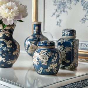 クラシックモダン・花瓶4ST・陶器