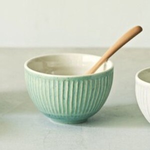 Mino ware Donburi Bowl Ripple Made in Japan