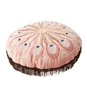 Cushion Peacock Pink Made in India