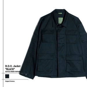 B.D.U.ジャケット ブラック