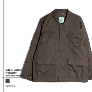 B.D.U.ジャケット ブラウン