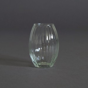 （高さ10cm）リューズガラス 　クーレライン　フラワーベース　シトロン