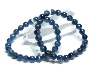 ☆高品質☆【天然石 ブレスレット】カイヤナイト (5A) (タンザニア産) (約7.5〜8mm) 【天然石】
