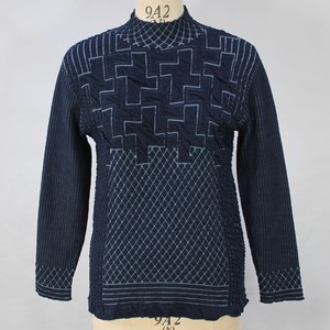 Sweater/Knitwear Floral Pattern Stretch