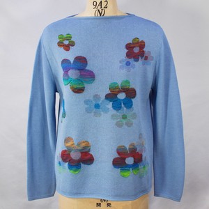 Sweater/Knitwear Floral Pattern