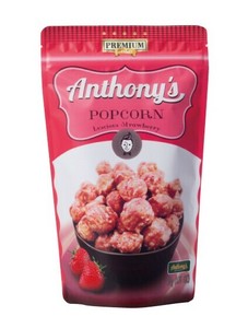 【旭製菓】アンソニーズポップコーン　ストロベリー味　50g