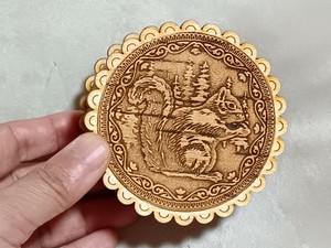 ベレスタの小物入れ（リス）