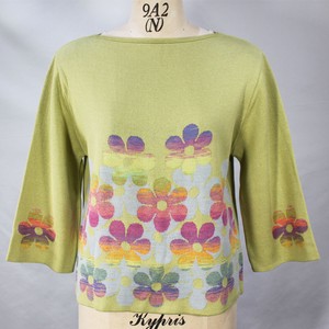 Sweater/Knitwear Floral Pattern