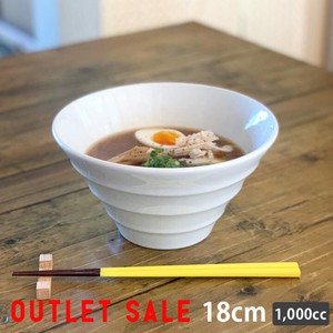 Outlet Ramen Noodle Bowl Donburi Bowl Ball Border China Made in Japan