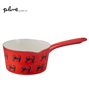 Enamel Pot Gift Colorful Cat 15cm