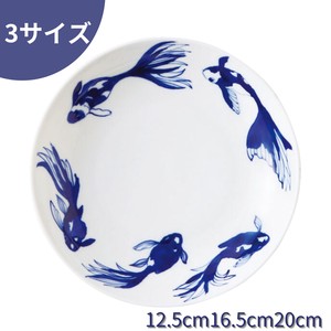 ジャパン金魚　丸皿