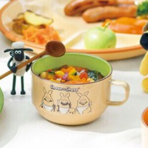 ひつじのショーン スープカップ ショーン&3ピッグス 【日本製】 キャラクター/アニメ/動物/ピクニック