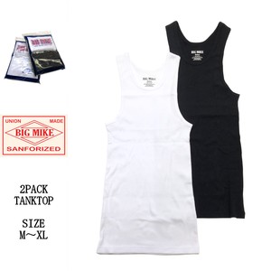 【 BIG MIKE / ビッグマイク 】2PACK TANKTOP