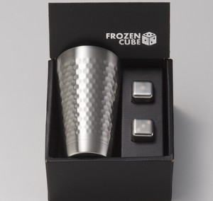 Frozen Cube Double Tumbler Cube 2 Stainless Dice Gift