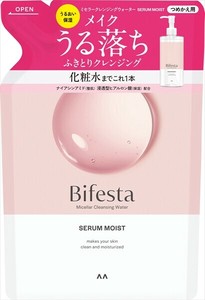 ビフェスタ ミセラークレンジングウォーター モイスト つめかえ用 【 メイク落とし・クレンジング 】