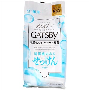 ギャツビー フェイシャルペーパー せっけんの香り ＜徳用タイプ＞ 【 化粧品 】