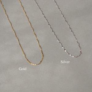 〔Silver925〕ツイストチェーンネックレス(necklace)