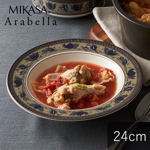 MIKASA ミカサ アラベラ スーププレート24 おしゃれ 食器 陶器 お皿 オーブン対応