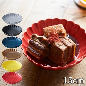 Mino ware Main Plate Gift Pottery 6-colors Made in Japan
