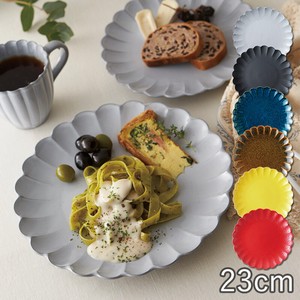 Mino ware Main Plate Gift Pottery 6-colors Made in Japan